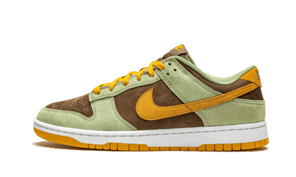 Dunk Low Oliva Marrón Naranja