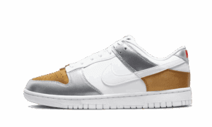 Dunk Low Gold Silver