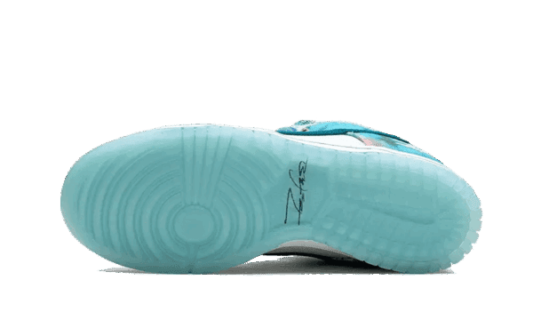 SB Dunk Low Futura Laboratories Bleached Aqua - immagine 4