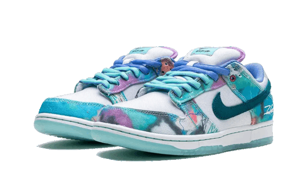 SB Dunk Low Futura Laboratories Bleached Aqua - immagine 2