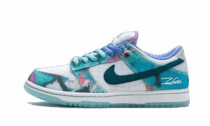 SB Dunk Low Futura Laboratories Bleached Aqua