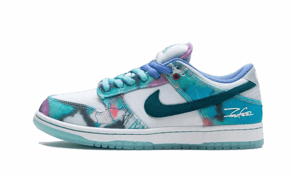 SB Dunk Low Futura Laboratories Bleached Aqua