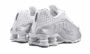 Shox R4 Blanc Argent Métallique