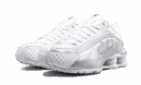 Shox R4 Blanc Argent Métallique