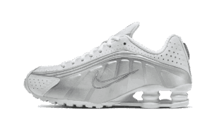 Shox R4 Blanc Argent Métallique