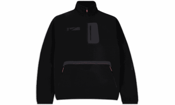 Travis Scott Cact.us Corp BH Quarter Zip Jacket Black