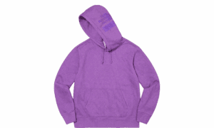 Supreme The North Face Felpa con cappuccio stampata a pigmenti viola