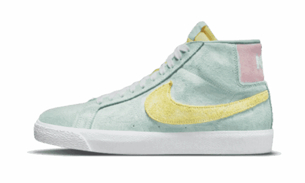 SB Blazer Mid verblasst grün Tau