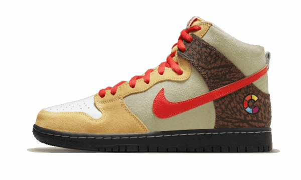 SB Dunk High Color Pattini Kebab e Destroy