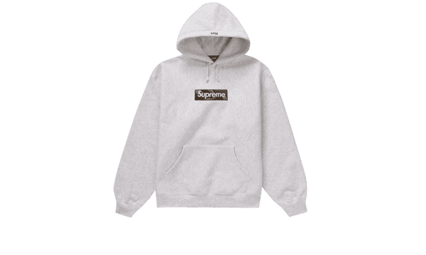 Box Logo Hooded Sweatshirt (FW23) Ash Grey
