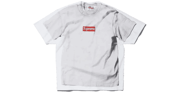 MM6 Maison Margiela - Maglietta con logo a scatola Bianco