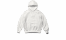 MM6 Maison Margiela - Felpa con cappuccio Foil Box Logo Bianco