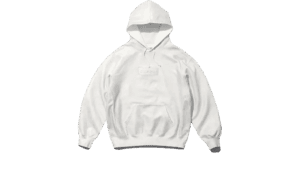 MM6 Maison Margiela - Sweat à capuche avec logo Foil Box - Blanc