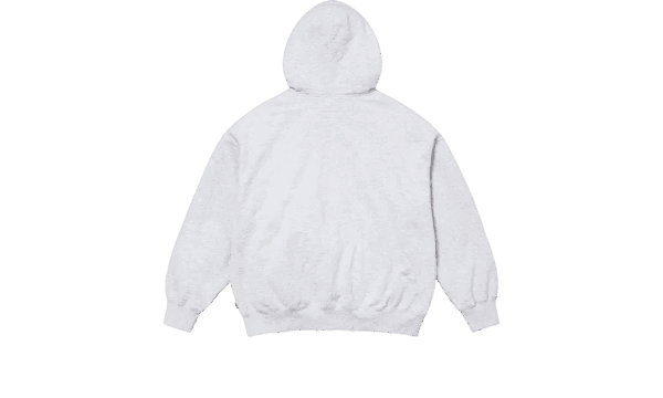 MM6 Maison Margiela Zip Up Hooded Sweatshirt Ash Grey - immagine 2