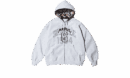 MM6 Maison Margiela Felpa con cappuccio e zip Grigio cenere