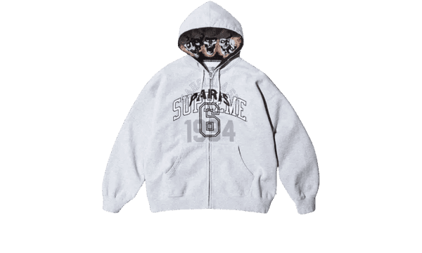 MM6 Maison Margiela Felpa con cappuccio e zip Grigio cenere