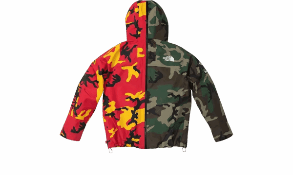 Split Taped Seam Shell Jacket The North Face Camo - Image 2