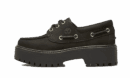 Stone Street Boat Shoe Noir