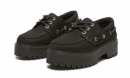 Stone Street Boat Shoe Noir