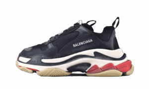 Triple S Nero Rosso