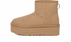 Classic Mini Platform Boot Mustard Seed