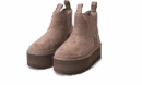 Neumel Piattaforma Chelsea Boot Smoke Plum