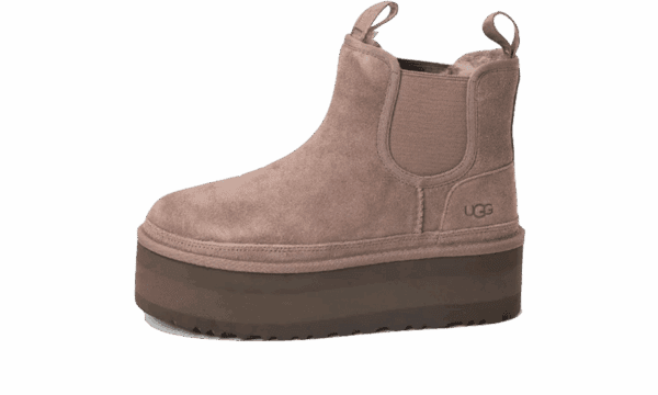 Neumel Piattaforma Chelsea Boot Smoke Plum
