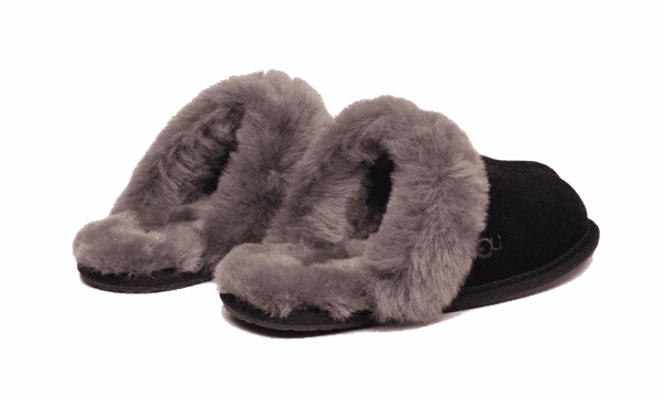 Scuffette II Slipper Black Grey - Imagen 2