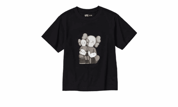 T-Shirt KAWS Black Graphic
