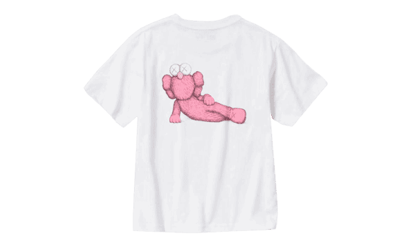 Maglietta KAWS grafica rosa