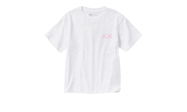 T-Shirt KAWS Pink Graphic - immagine 2