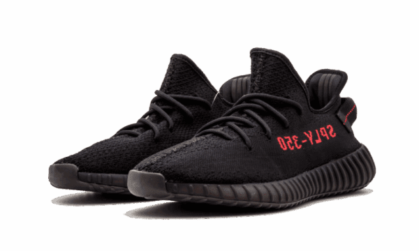 Yeezy Boost 350 V2 Black Red - Imagen 2